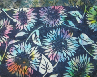 Sunflower Batik Placemats, Batik Placemats, Cotton Placemats, Housewarming Gift, Home Decor, Batik, Home and Living, Multi-color Placemats