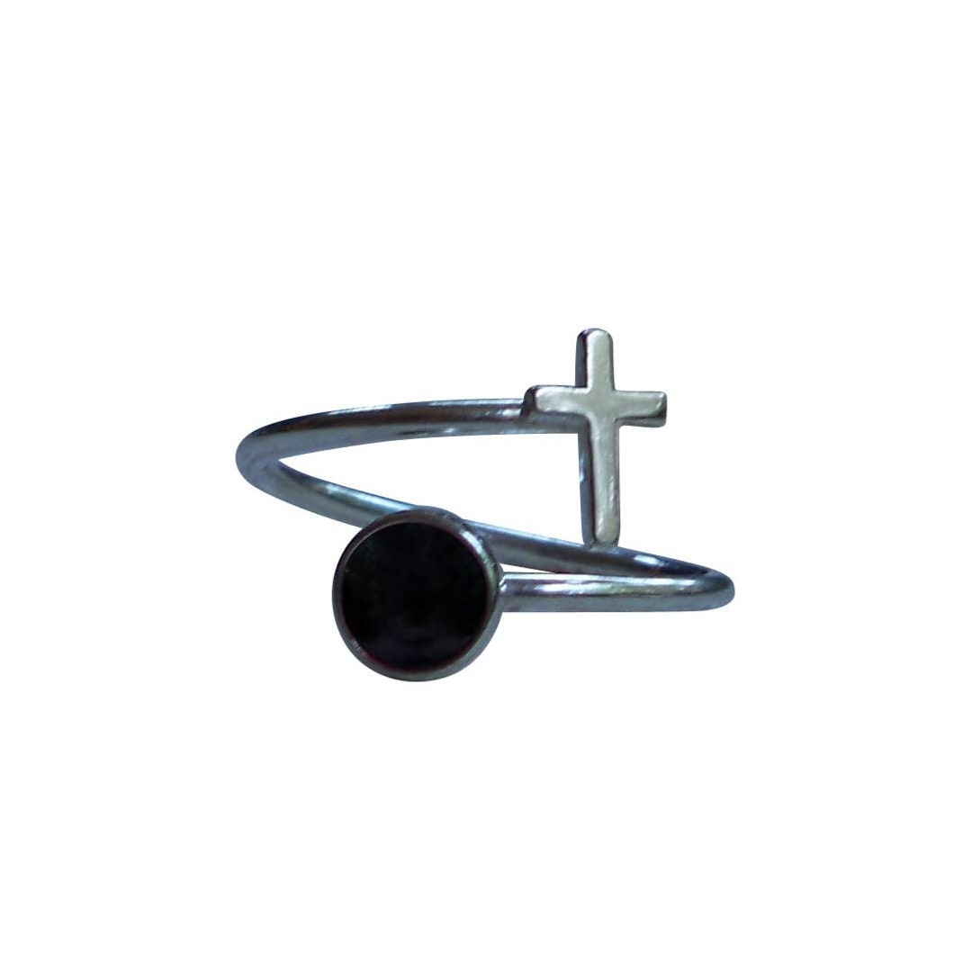 Recycled Antique Black Depression Glass and Sterling Silver at the ...