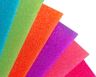 Neon Glitter Acrylic, Glowforge Pro & Plus Machine bundle  1/8" Acrylic Sheets Sized 12" x 19", Masked acrylic, Bundle Acrylic