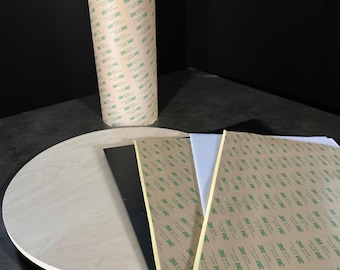 3M  Double Sided Adhesive Tape Roll 12"x60 Yards and sheets