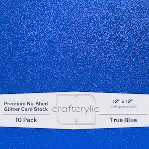 Papier cartonné à paillettes bleues, lot de 5 ou 10 cartes, papier pour la fabrication de cartes, papier cartonné haut de gamme sans perte de poids, papier cartonné fait main