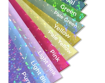 Holographic Cast Acrylic Sheets - 12 x 19 3mm
