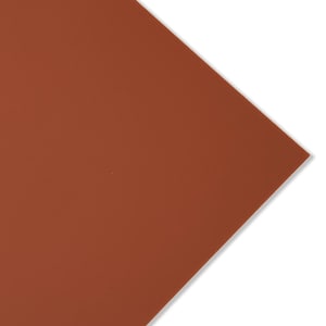 May include: A solid piece of terracotta-colored craft paper.