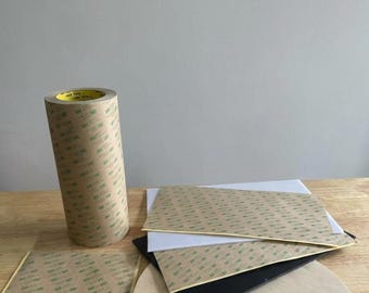 3M 467MP Double Sided Adhesive Tape Roll, 12"x60 Yards, Crafting