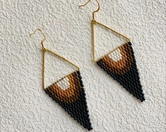 Handmade beaded earrings