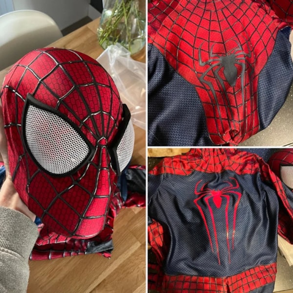 The Amazing Spider-Man, Costume di Spider-man, Cosplay di Spdier-man, Costume di Halloween, Cosplay di Spider-man personalizzato