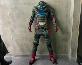 Soldier Boy Costume Cosplay Suit with Helmet , Handmade Cosplay , Custom Cosplay , Full SET