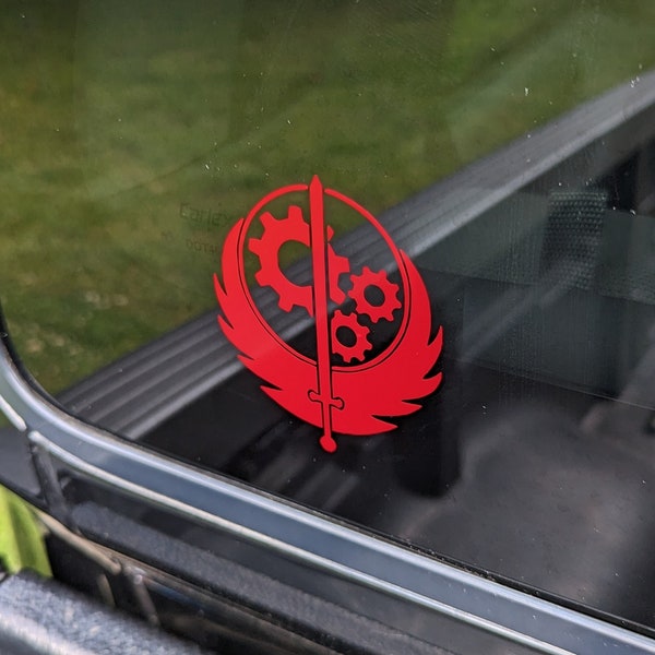Ad Victoriam! Brotherhood of Steel Decal (Fallout)