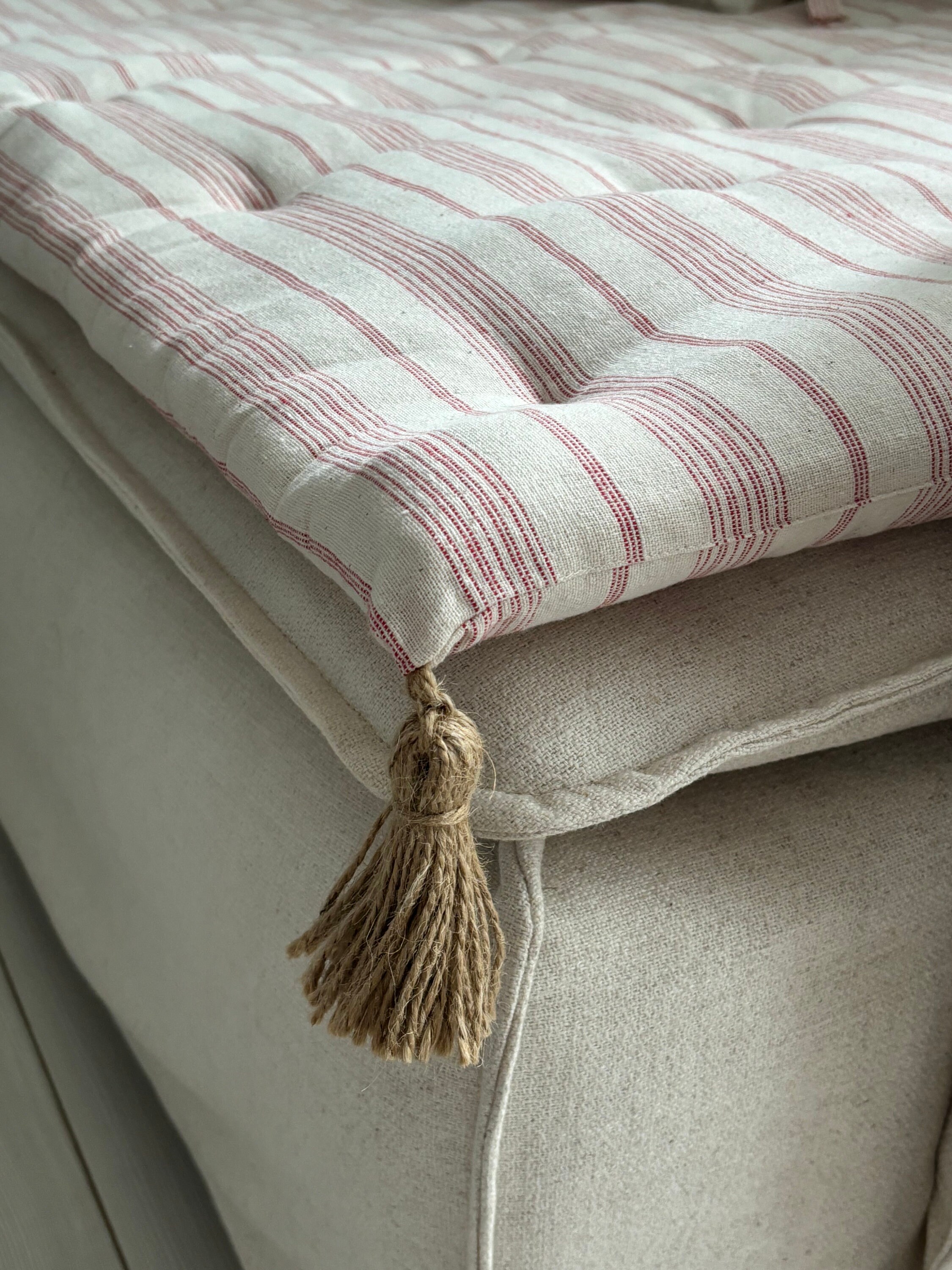 Cotton 100 Fabric Sofa Topper Sofa Cover Slipcovers Washable Custom