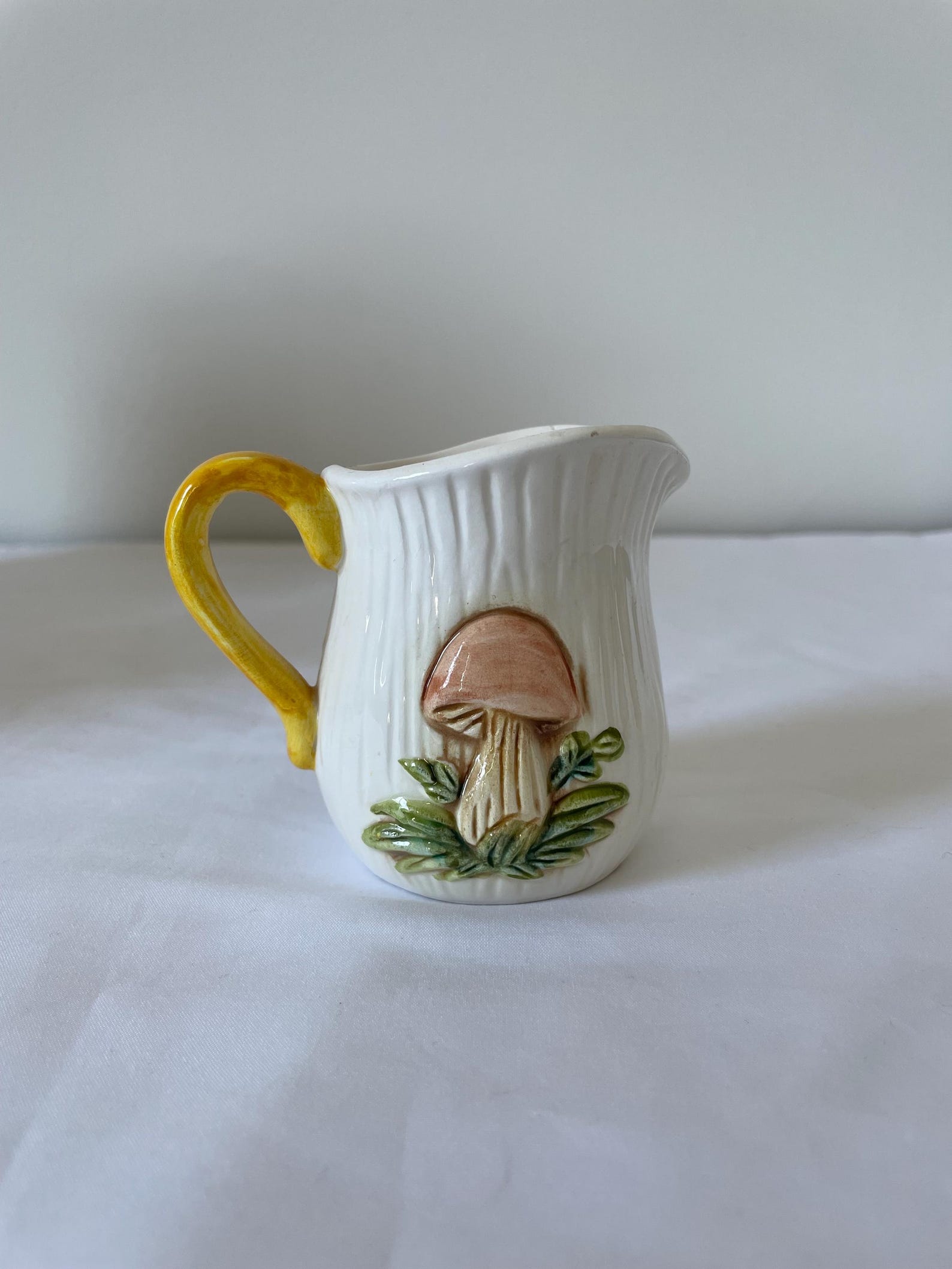 1976 Sears and Roebuck 2 Piece Merry Mushroom Cannister Set With