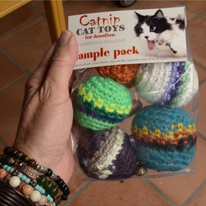 Sample Pack Catnip Cat Toys All Proceeds Donated image 5