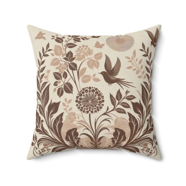 Natural Elegance Decorative Cushions with Floral and Wildlife Designs. elegant cushions, cushion designs, floral cushions