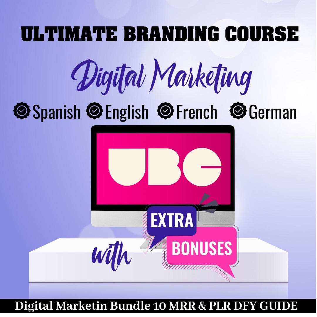 Ultimate Branding Course UBC Full Course One Time Payment
