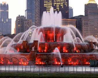 Chicago Buckingham Fountain-11x14