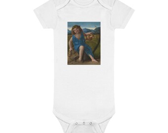 The Infant Bacchus, Onesie® Organic Baby Bodysuit