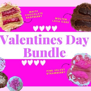 RECIPES- Stuffed Gourmet Style Chunky Cookie RECIPES. VALENTINES Bundle. New York Style Cookies. Gourmet Stuffed Cookies. Valentines Day