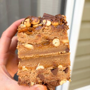 Snickers Cookie Bar Rezept: Gourmet Gefüllte Kekse (Digitaler Download)