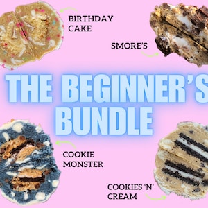 RECIPES- Thick Stuffed Gourmet Style Chunky Cookie Recipes. BEGINNER FRIENDLY Bundle. New York Style Cookies. Gourmet Stuffed Cookies.