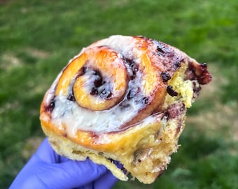 Lemon Blueberry sweet rolls