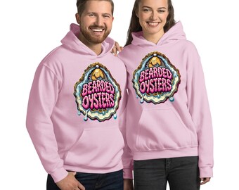 Bearded Oysters Unisex Hoodie Sweatshirt Bearded Oysters Dance Troupe New Orleans Carnival Parade Krewe