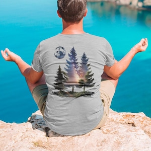 Outdoor Shirt, Natur T-Shirt, Kiefer Baum Grafik, Kiefern Bäume Shirt, Abenteuer T-Shirt, Camping Shirt, Natur Liebhaber Geschenk, Outdoor Bekleidung, Geschenk
