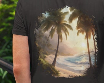 Outdoor Shirt, Nature Shirt, Beach Graphic, Beach Shirt, Adventure Tee, Camping Shirt, Nature Lover Gift, Outdoorsy Apparel, Gift