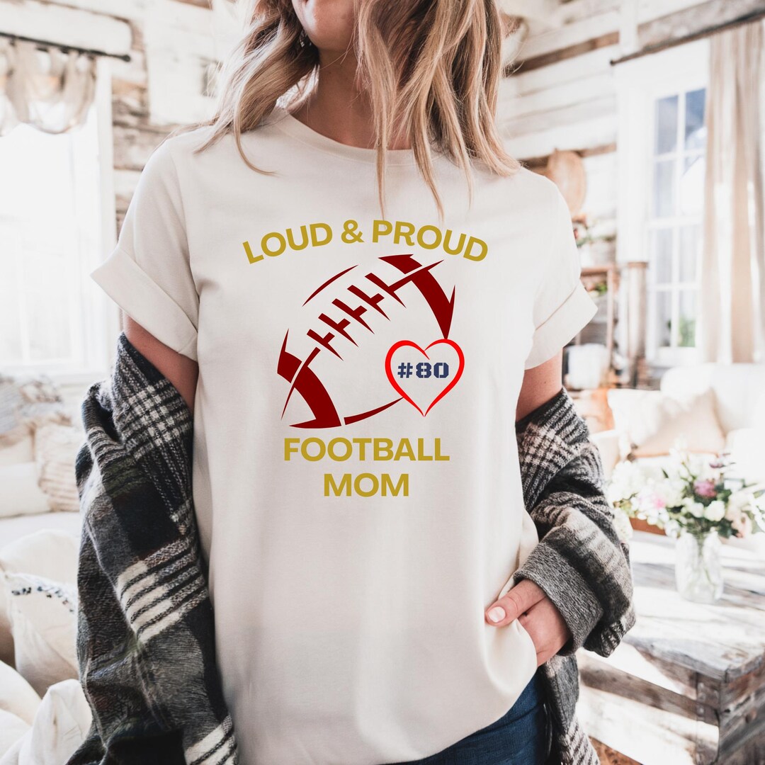 I Can't My Son Has Football Shirt Proud Mother Practice Tee
