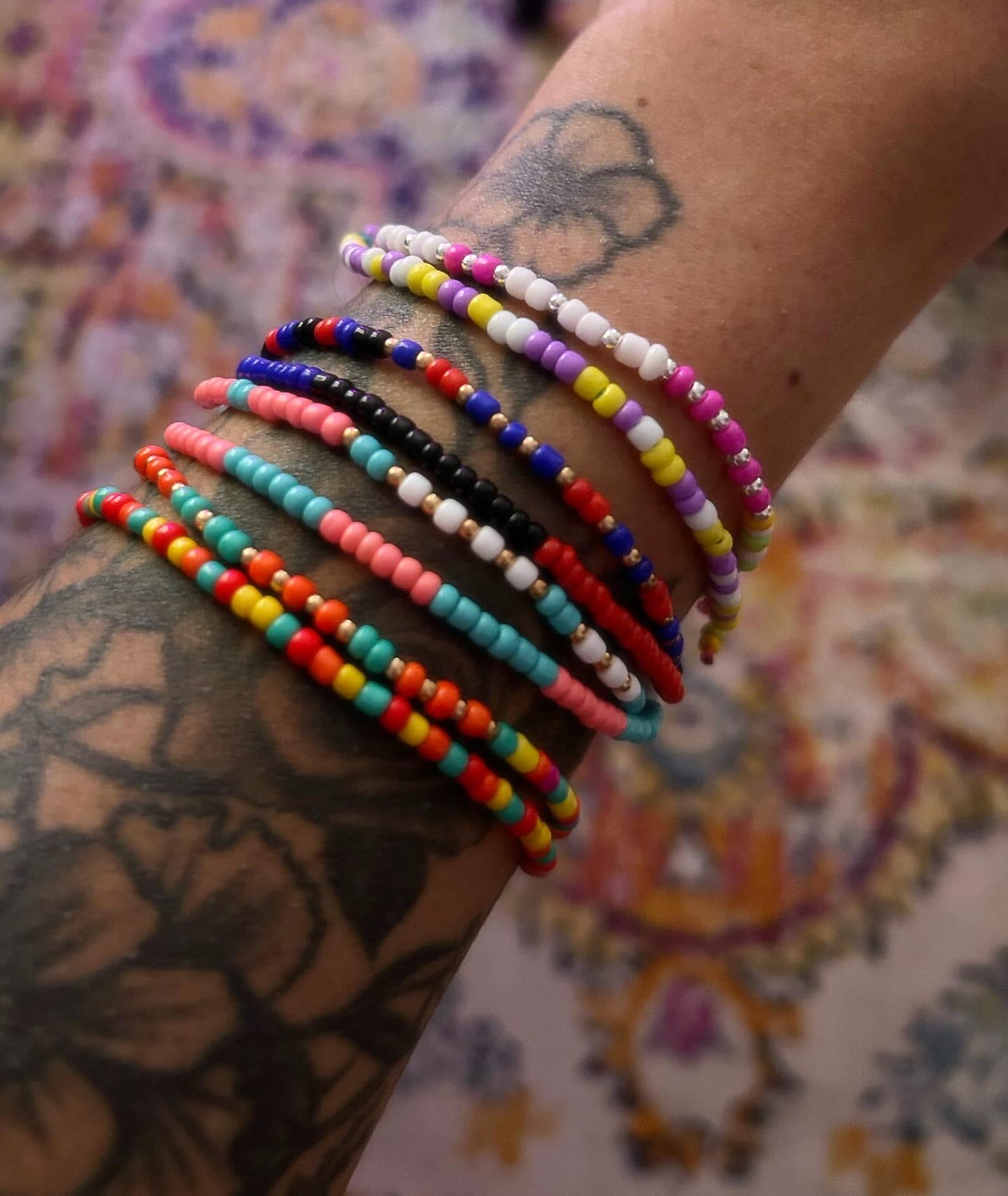 Morse Code Beaded Bracelets - Etsy
