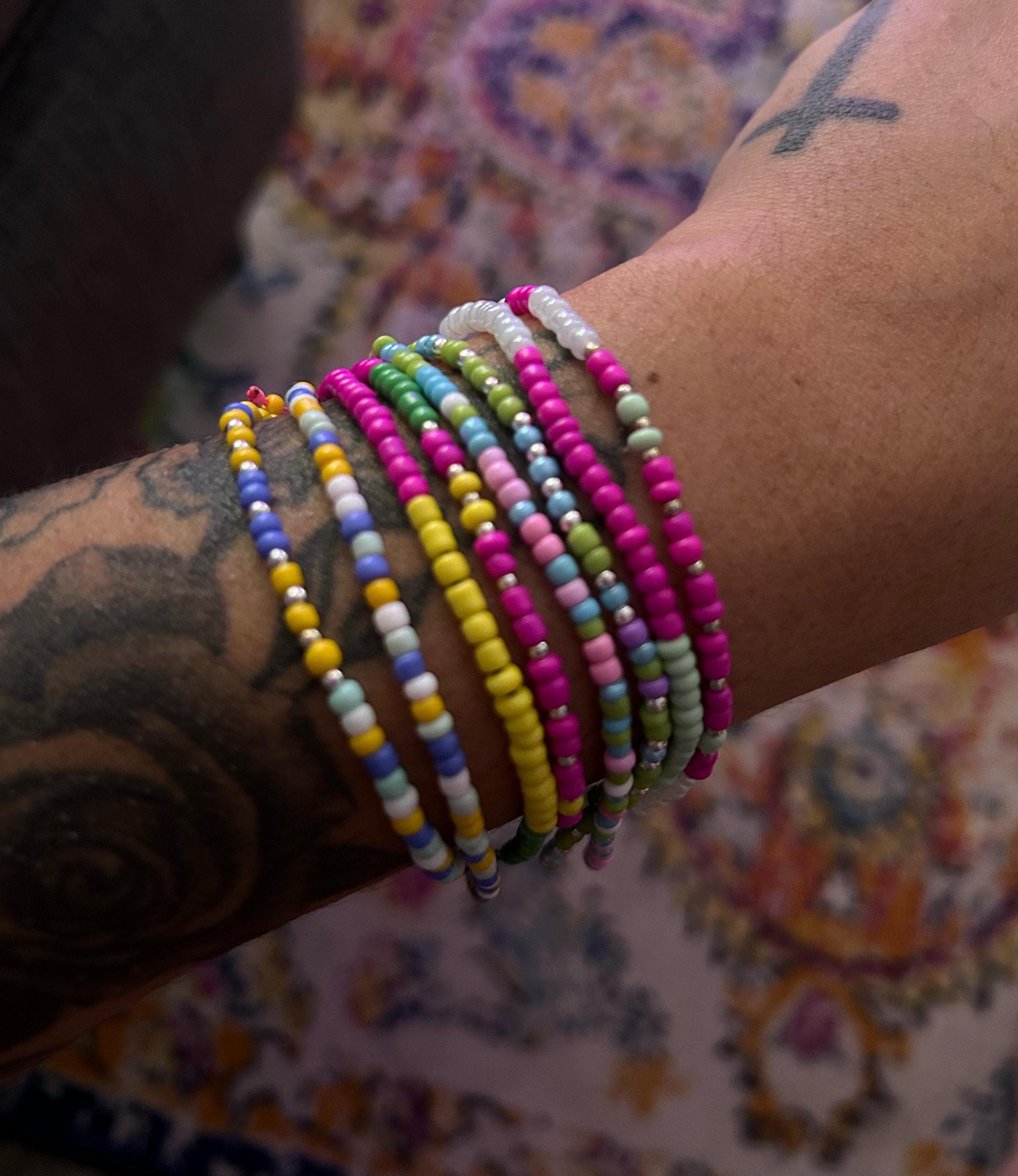 Morse Code Beaded Bracelets - Etsy