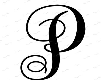Download Letter p svg | Etsy