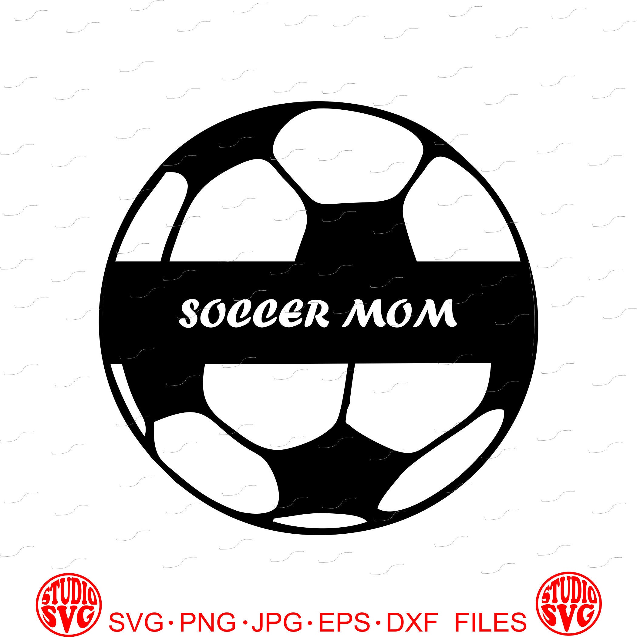 Download Soccer Soccer Mom Vector SVG Silhouette Cricut Cameo | Etsy