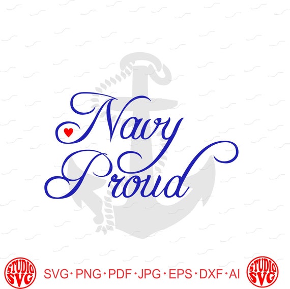 Download Digital Cut File Navy Proud Veteran USA U S Navy Sailor | Etsy