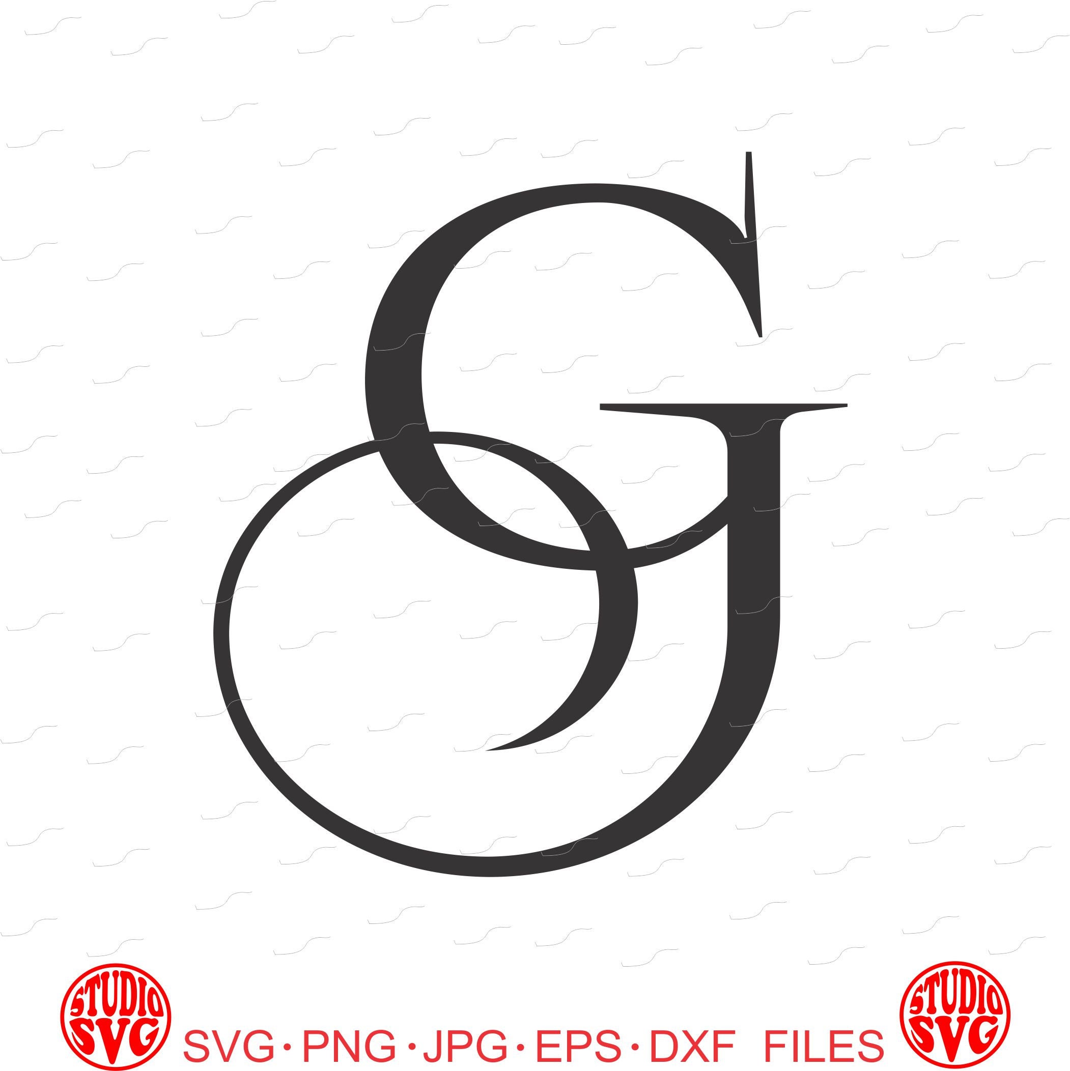 Monogram G Svg Free - 80+ Popular SVG File