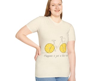 Unisex Lemon Bike T-Shirt