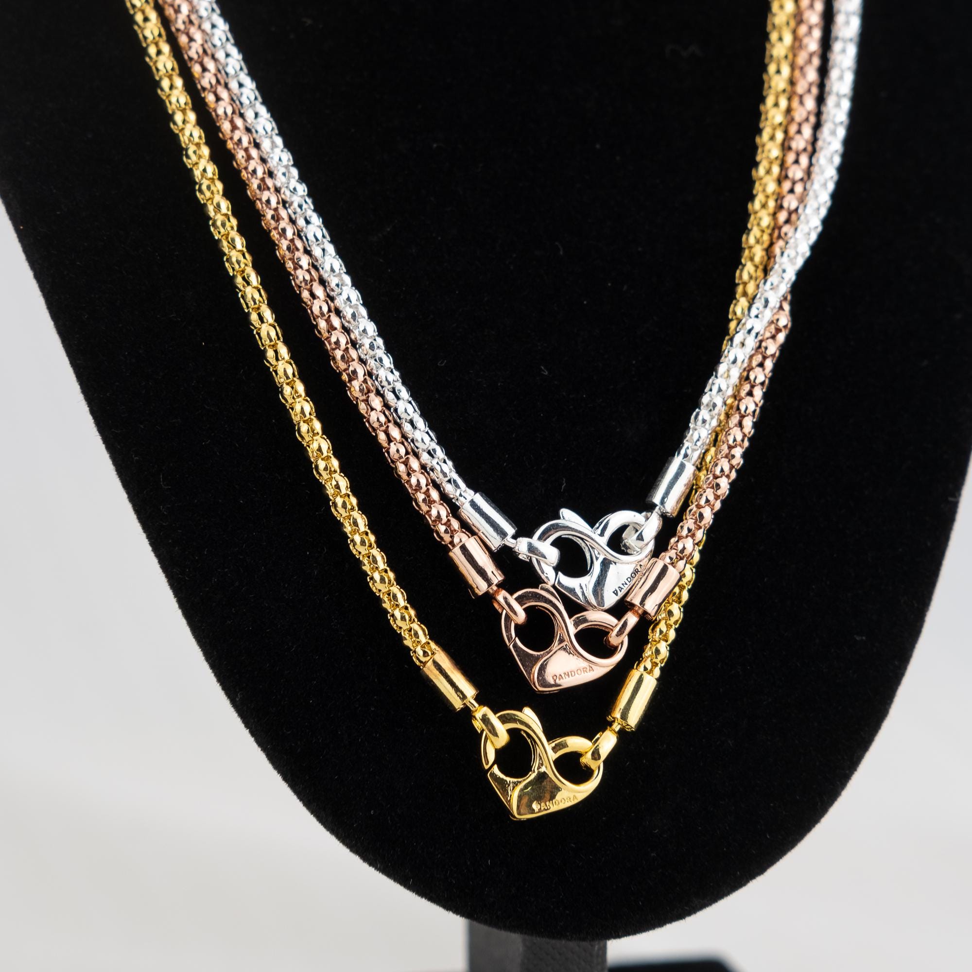 Infinity Necklace Sparkling Strand Gift Set Pandora Pandora