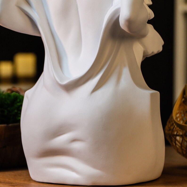 Gracia flower vase, white color Etsy 日本