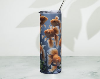 Fancy Goldfish in your Stainless steel tumbler