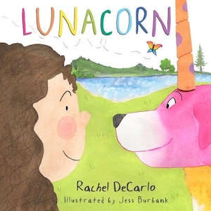 Lunacorn : livre licorne pour enfants, signé par l'auteur et personnalisé