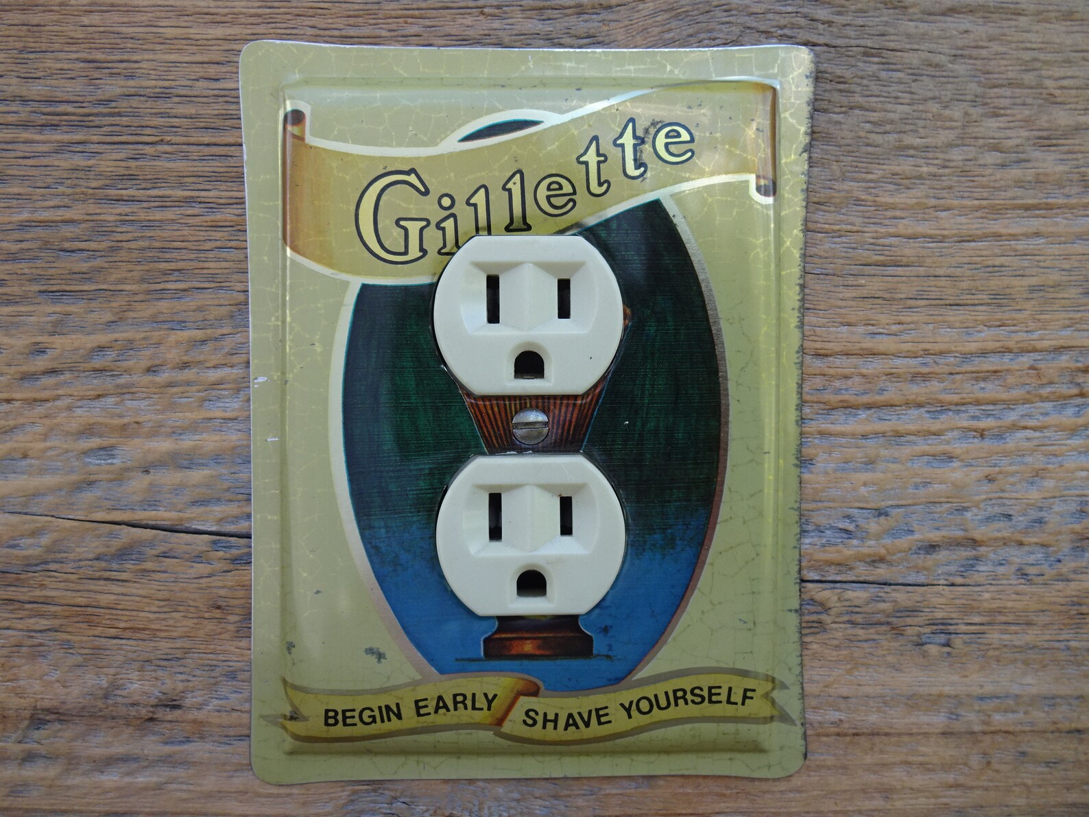 Bath Outlet Cover Bathroom Lighting Vintage Advertisements | Etsy