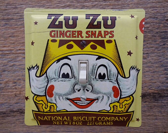 Clown Decor Light Switch Cover Switchplate Zu Zu Ginger Snaps Etsy