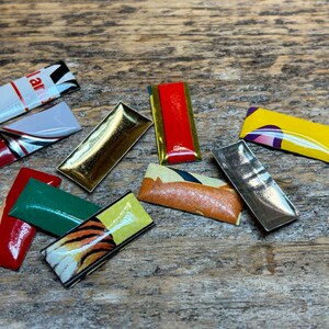 Advertising tins tin craft jewelry pieces for supplies supply