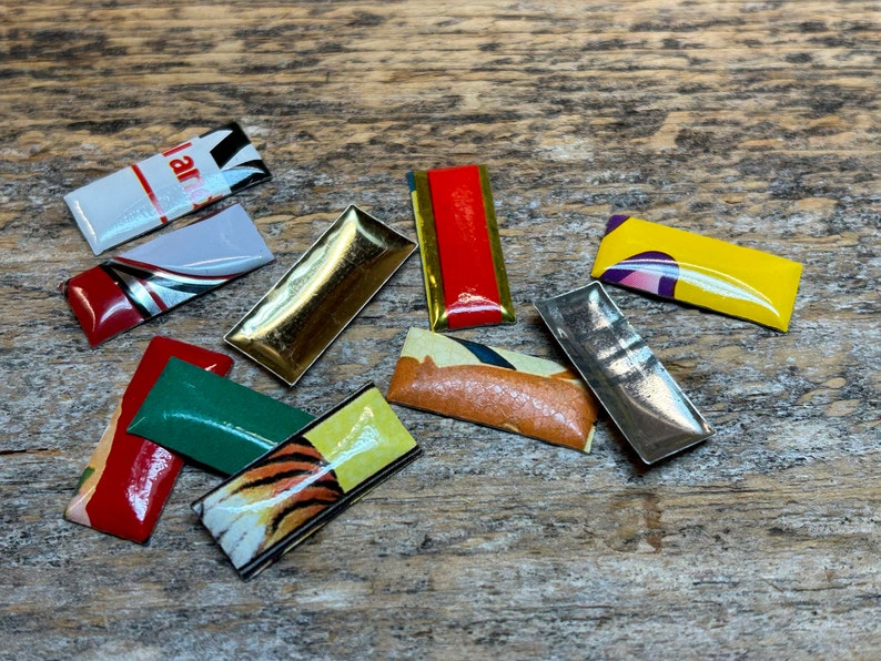 Advertising tins tin craft jewelry pieces for supplies supply