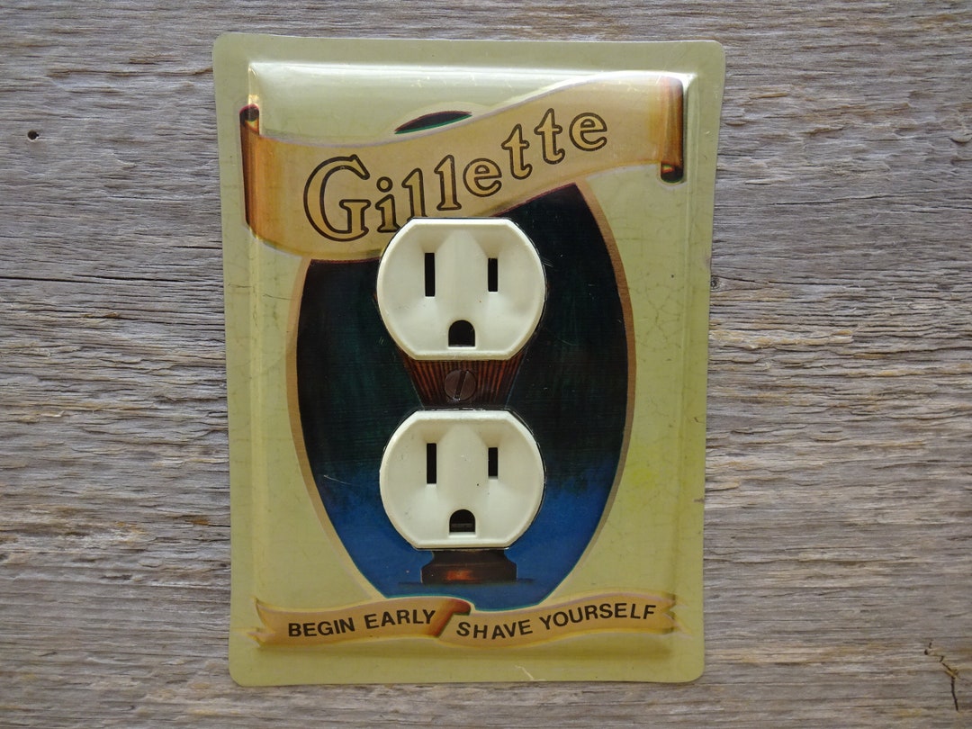 Bath Outlet Cover Bathroom Lighting Vintage Advertisements - Etsy