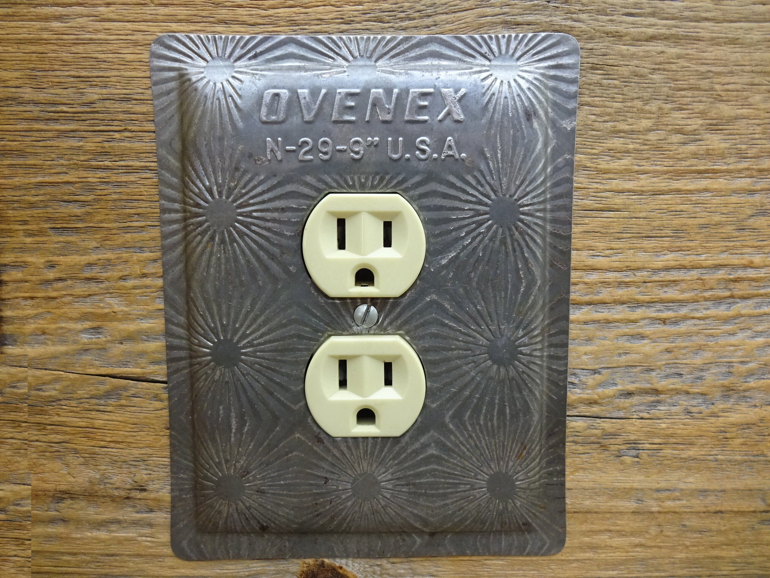 Kitchen Lighting Outlet Cover Covers Made From Antique Ovenex Etsy