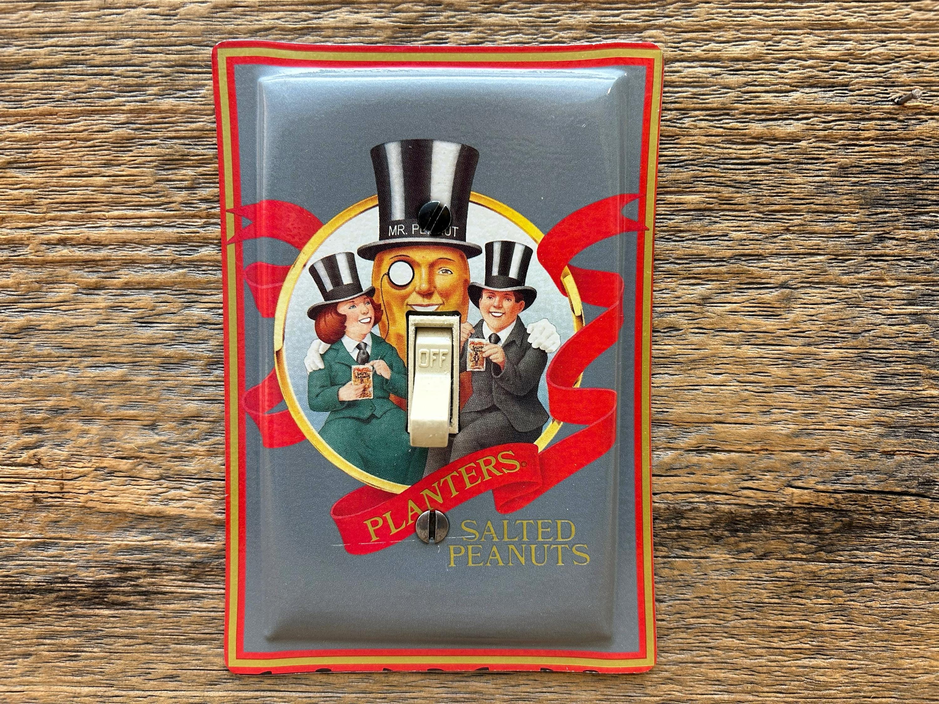 Red Mr Peanut - Etsy