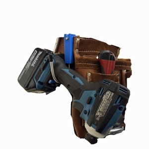 Drill Holster - Durable Cordless Tool Holder with Easy Access Hook & Versatile Tool Storage, Gunook Drill Holder