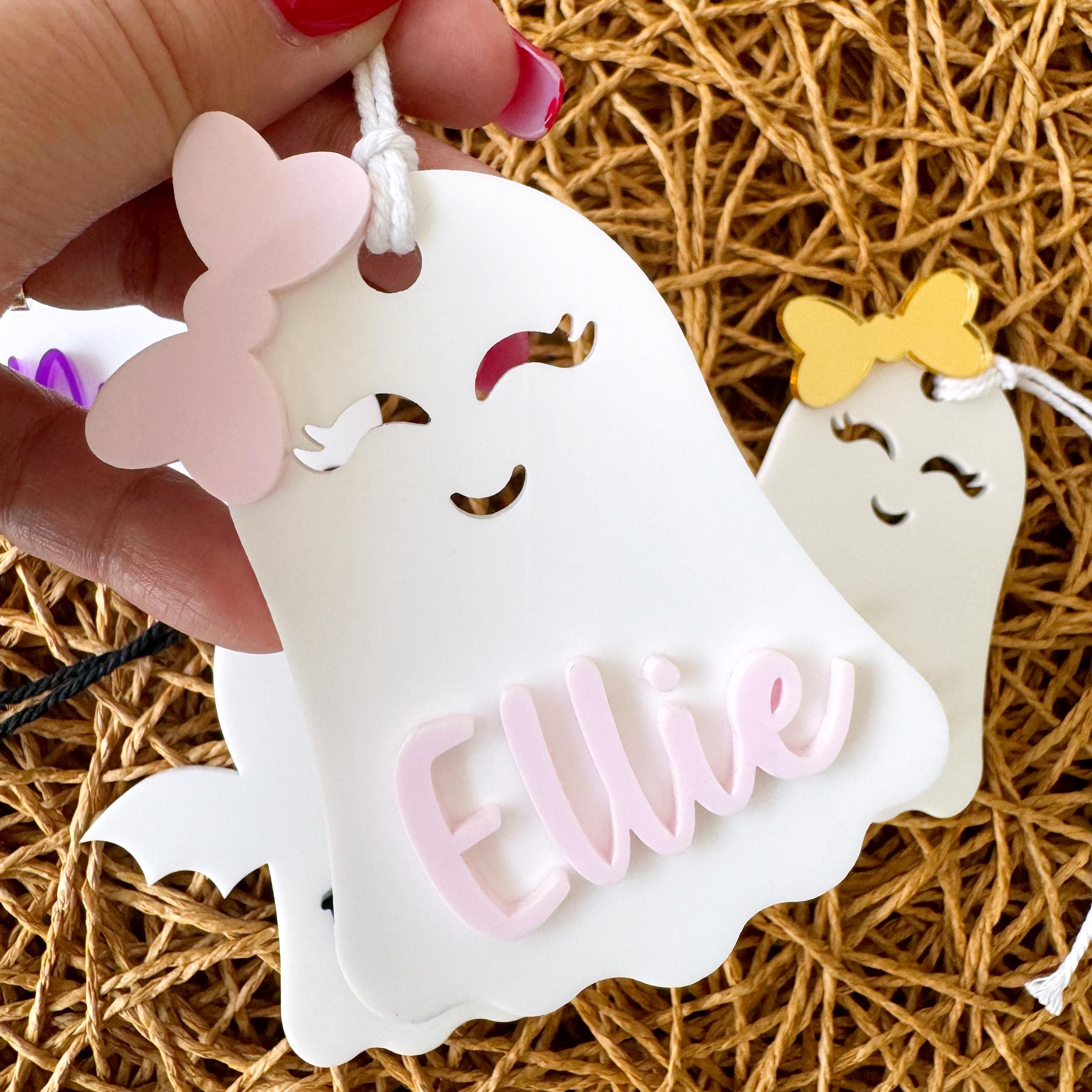 Halloween Boo Basket Tag Halloween Personalized Boo Bag Tag With Name ...