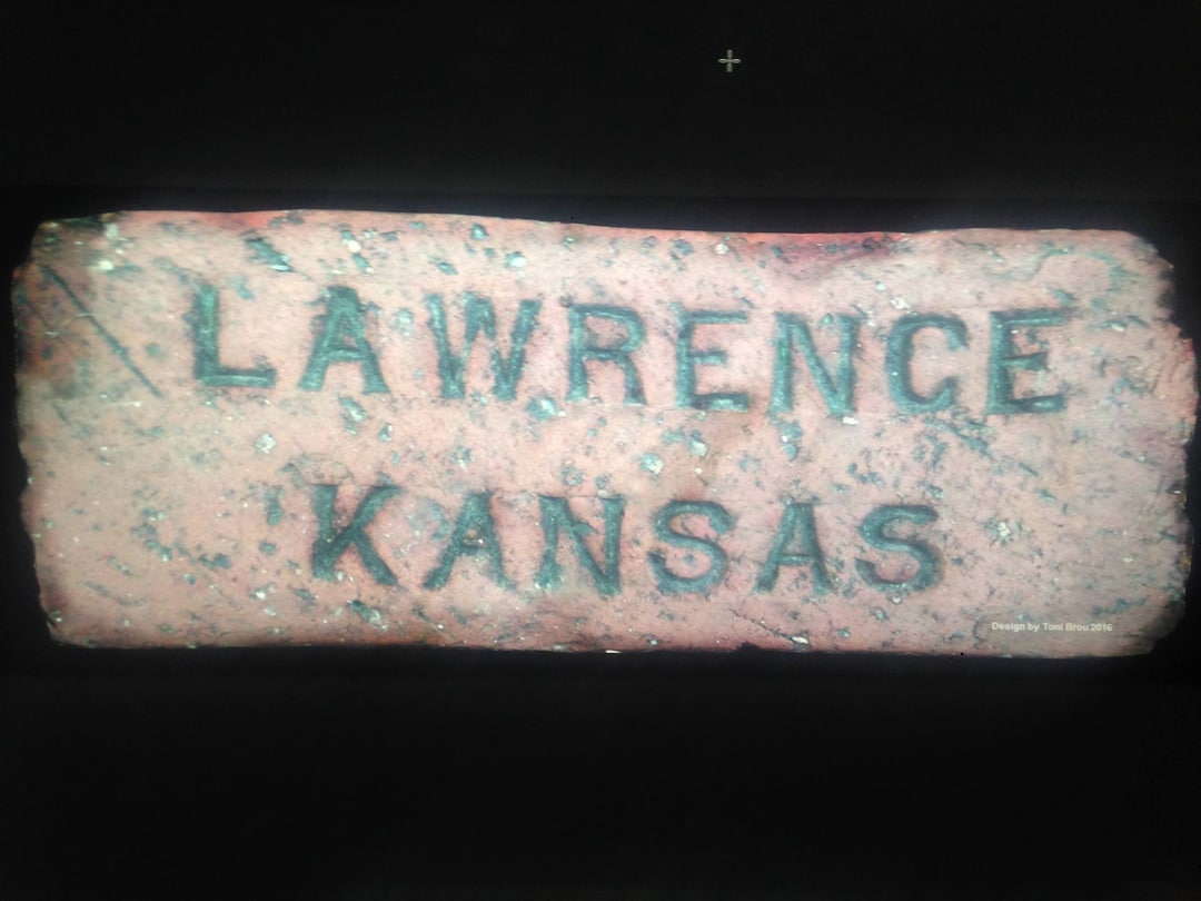 ONE Bumper Sticker Lawrence Kansas Historic Brick Etsy Denmark