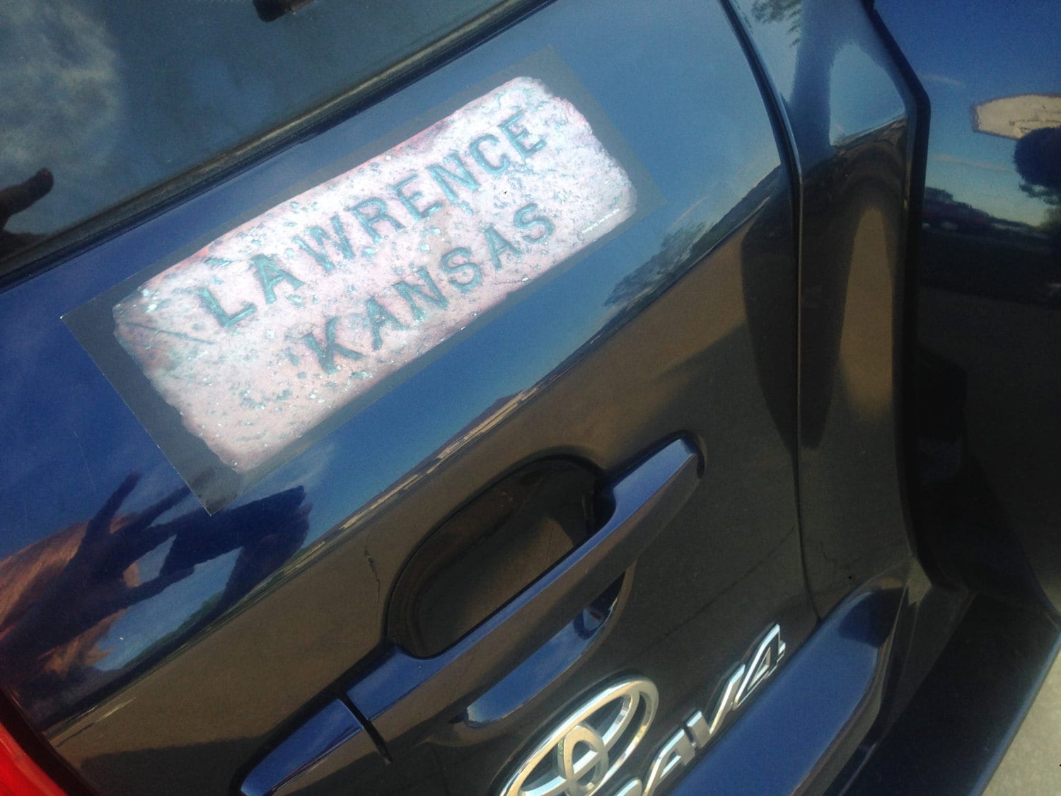 ONE Bumper Sticker Lawrence Kansas Historic Brick Etsy Denmark