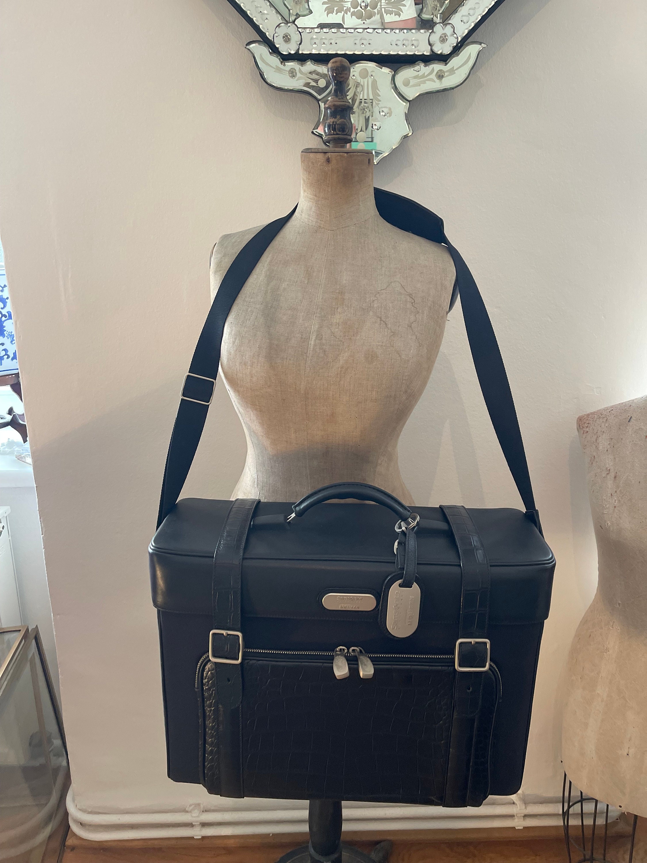 Alexander Mcqueen X Samsonite Travel Bag Carry-on Luggage Alexander Mcqueen X Samsonite Travel Bag Carry-on Luggage